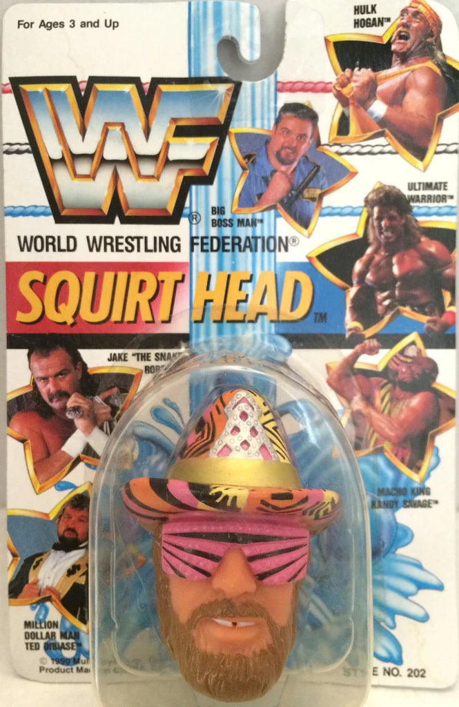 WWF Multi Toys Squirt Heads "Macho Man" Randy Savage