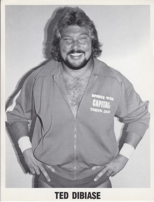 1980s UWF Ted DiBiase Promo Photo