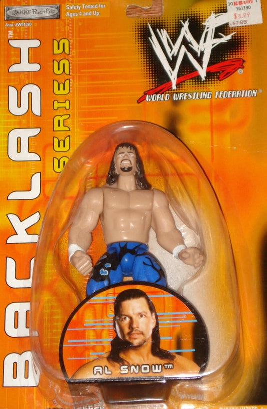 2001 WWF Jakks Pacific Backlash Series 5 Al Snow [Exclusive]