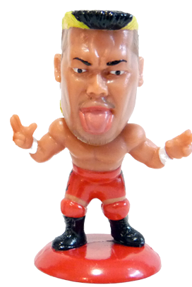 CharaPro Mini Big Heads/Pro-Kaku Heroes 1.5 Hiroyoshi Tenzan [With Red Short]