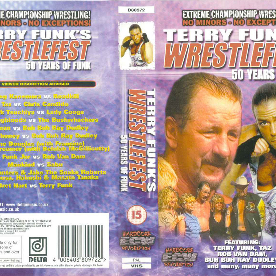 terry funks wrestlefest 50 years of funk DVDs & Videos Pwcatalog