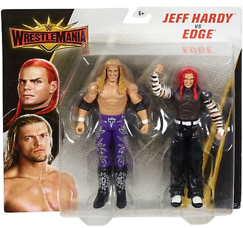 WWE Mattel WrestleMania 35 Jeff Hardy vs. Edge Action & Toy Figures PWcatalog