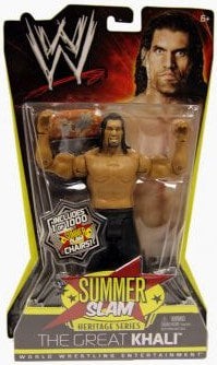 WWE Mattel SummerSlam Heritage 1 The Great Khali [Chase] Action & Toy Figures PWcatalog