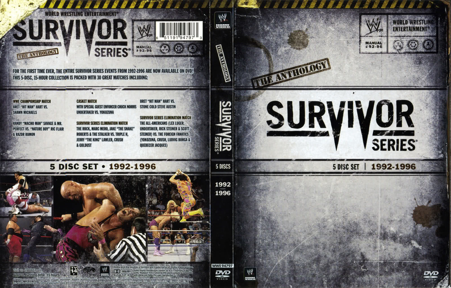 the anthology survivor series 1992 1996 DVDs & Videos Pwcatalog