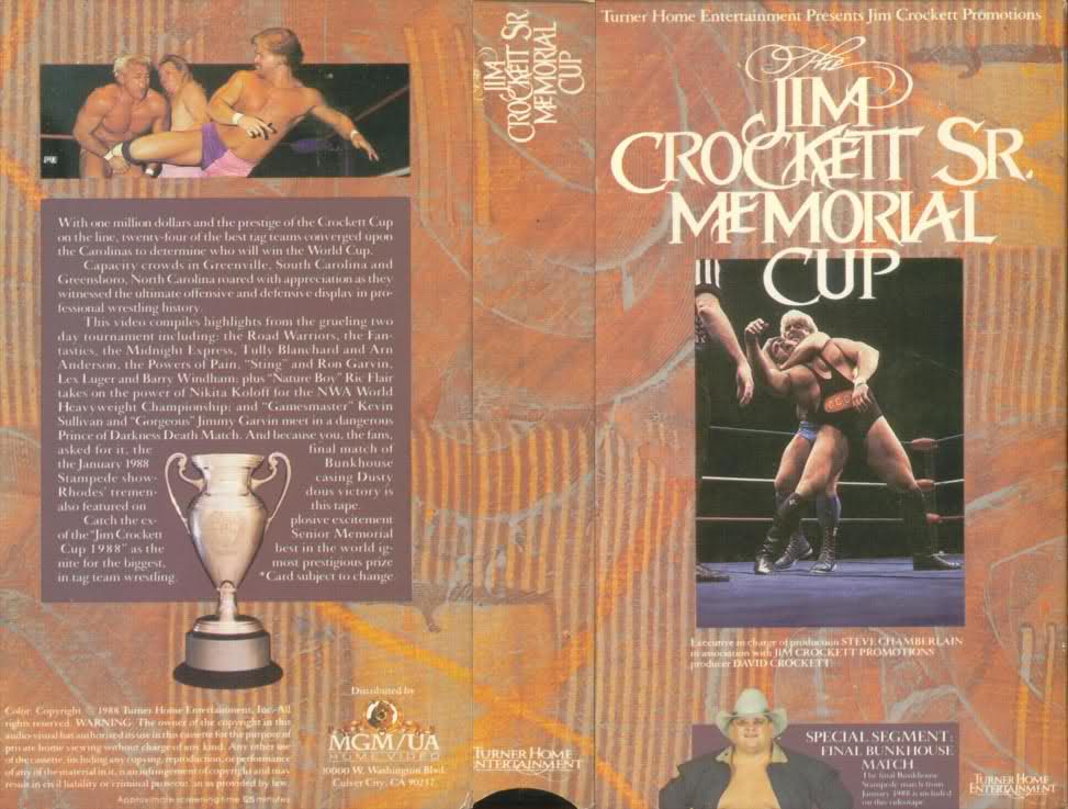 the jim crockett sr memorial cup 1988 DVDs & Videos Pwcatalog