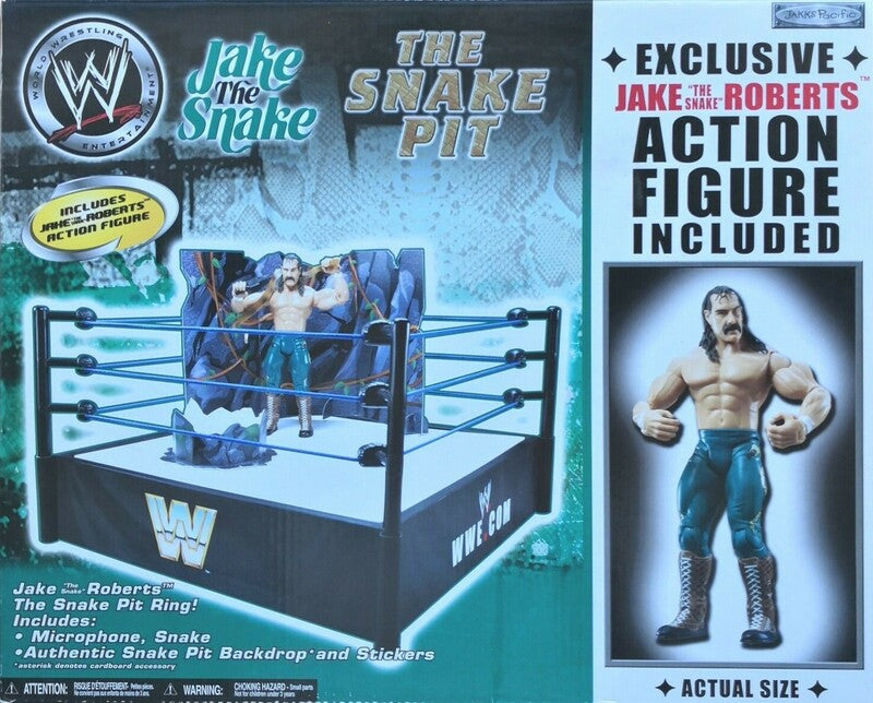 WWE Jakks Pacific The Snake Pit [With Jake "The Snake" Roberts] Action & Toy Figures PWcatalog