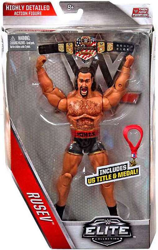 WWE Mattel Then, Now, Forever 1 Rusev [Exclusive] Action & Toy Figures PWcatalog