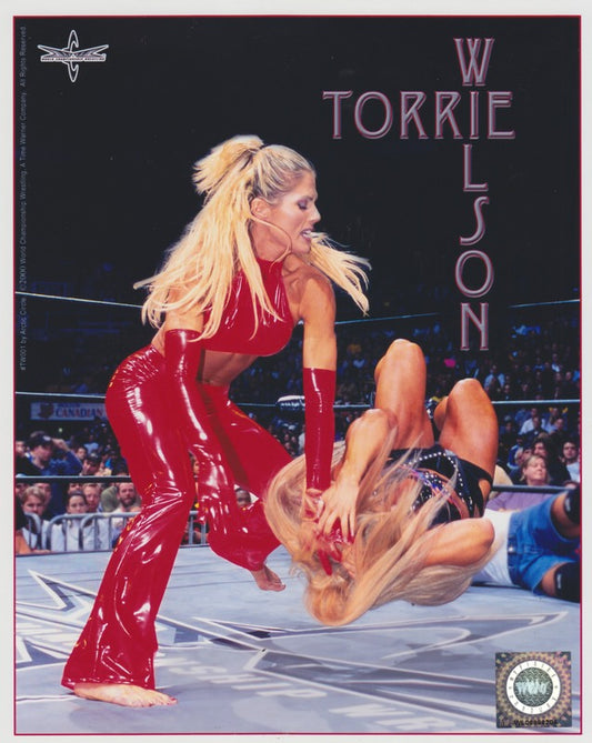 2000 WCW Torrie Wilson Licensed Photofile color