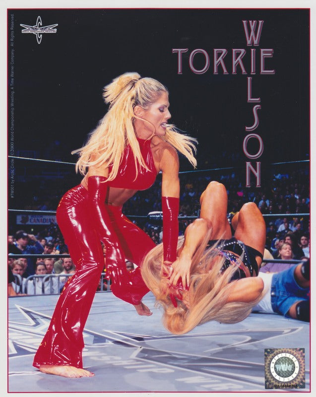 2000 WCW Torrie Wilson Licensed Photofile Color