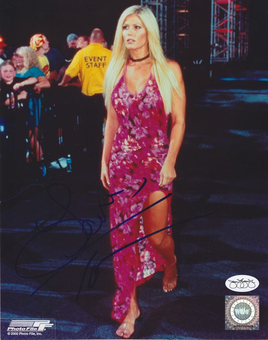 2000 WCW Torrie Wilson Photo File (signed) color