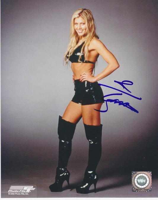 2000 WCW Torrie Wilson Photo File (signed) color