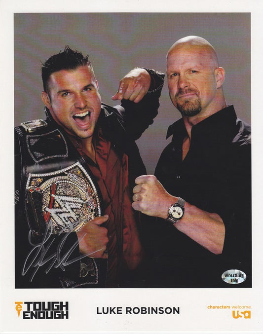 WWF-Promo-Photos2011-USA-NETWORK-Tough-Enough-Luke-Robinsonsigned-Steve-Austin-color-