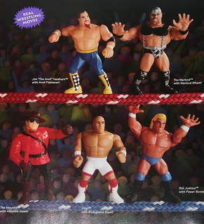 WWF Hasbro Unreleased/Prototype The Mountie & Virgil [Unreleased]