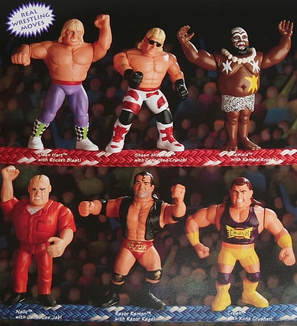 WWF Hasbro Unreleased/Prototype Owen Hart, Shawn Michaels & Razor Ramon [Unreleased]