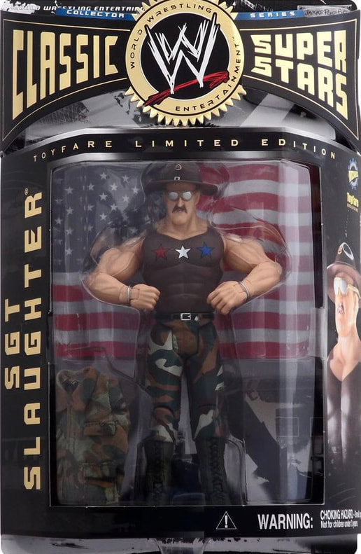 WWE Jakks Pacific Classic Superstars Sgt. Slaughter [Exclusive] Action & Toy Figures PWcatalog