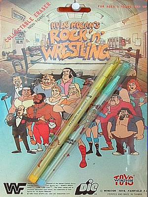 Pencil set 1985 Hulk Hogan PWcatalog
