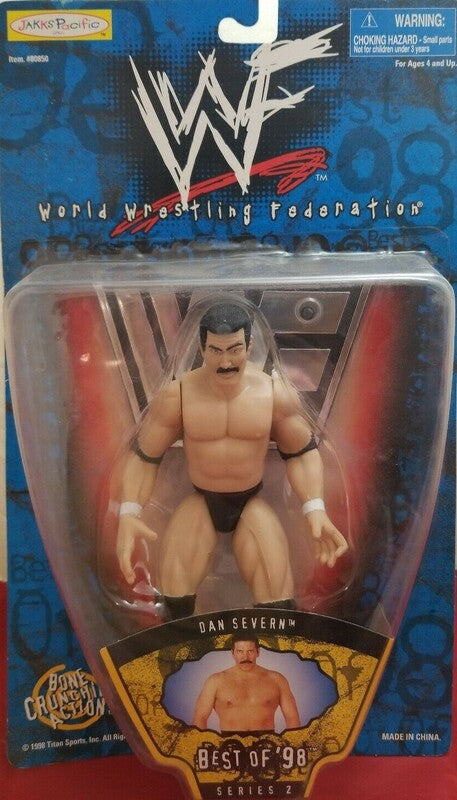 1998 WWF Jakks Pacific Best of 1998 Series 2 Dan Severn [Exclusive] Action & Toy Figures PWcatalog