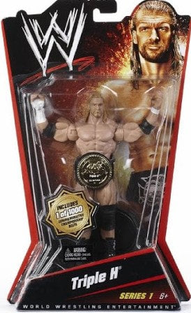 WWE Mattel Basic Series 1 Triple H [Chase] Action & Toy Figures PWcatalog