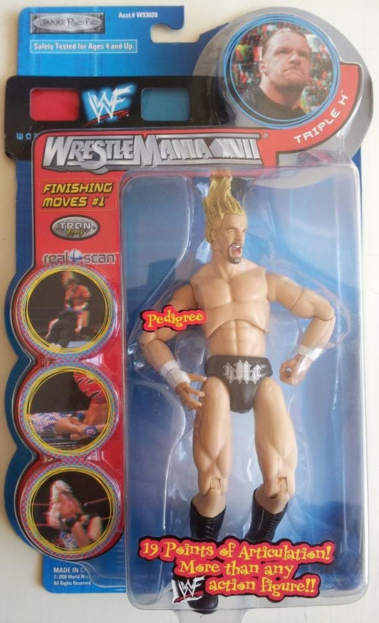 2001 WWF Jakks Pacific Finishing Moves Series 1 Triple H Action & Toy Figures PWcatalog