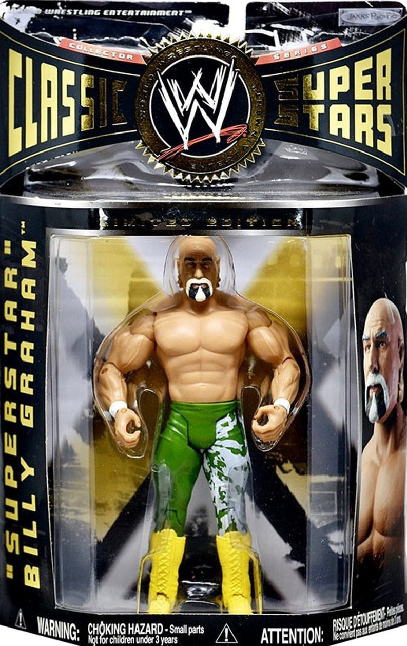 WWE Jakks Pacific Classic Superstars "Superstar" Billy Graham [With Green Tights, Exclusive]