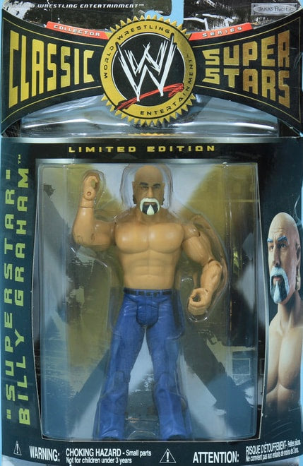 WWE Jakks Pacific Classic Superstars "Superstar" Billy Graham [With Jeans, Exclusive] Action & Toy Figures PWcatalog