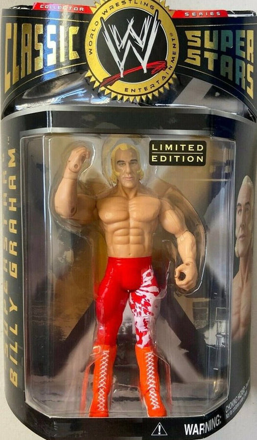 WWE Jakks Pacific Classic Superstars "Superstar" Billy Graham [With Red Tights, Exclusive] Action & Toy Figures PWcatalog