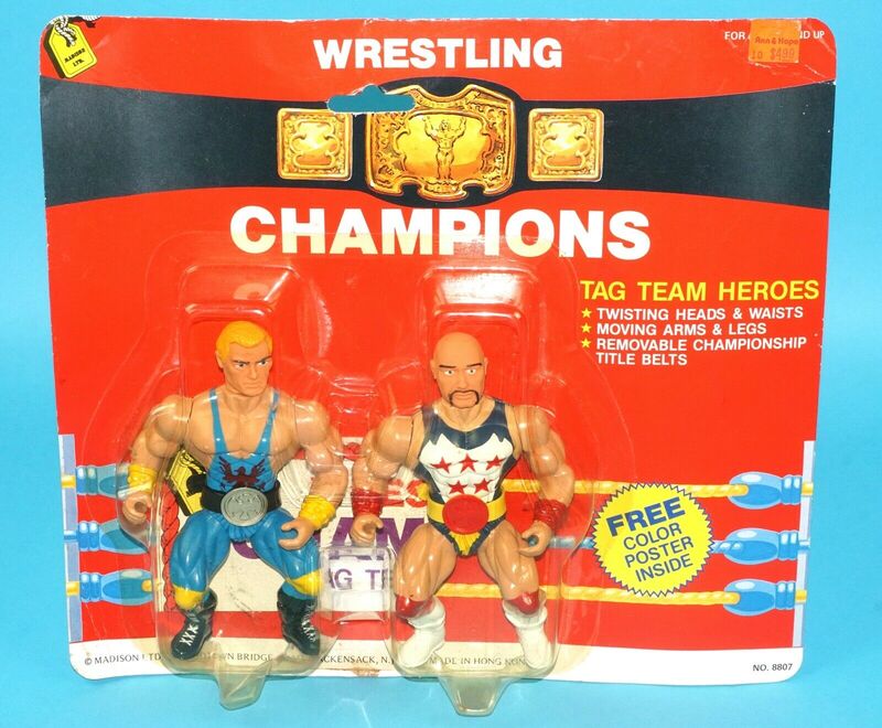 Madison Ltd. Wrestling Champions Multipack: The American Eagle & Killer Bandit Action & Toy Figures PWcatalog