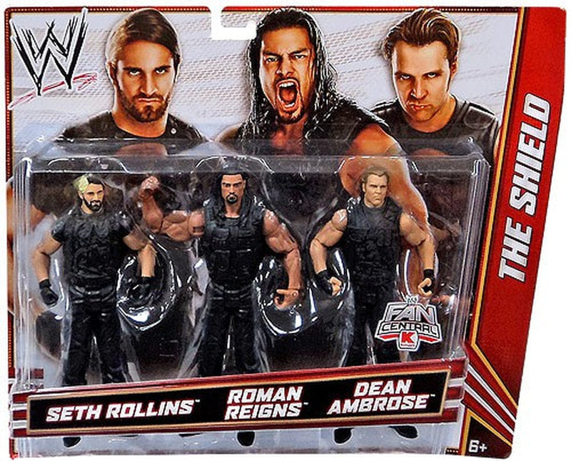 WWE Mattel 3-Packs 3 The Shield [Exclusive] Action & Toy Figures PWcatalog