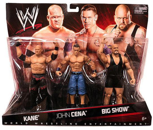 WWE Mattel 3-Packs 2 Kane, John Cena & Big Show [Exclusive]