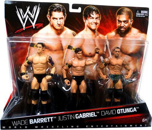 WWE Mattel 3-Packs 2 Wade Barrett, Justin Gabriel & David Otunga [Exclusive]