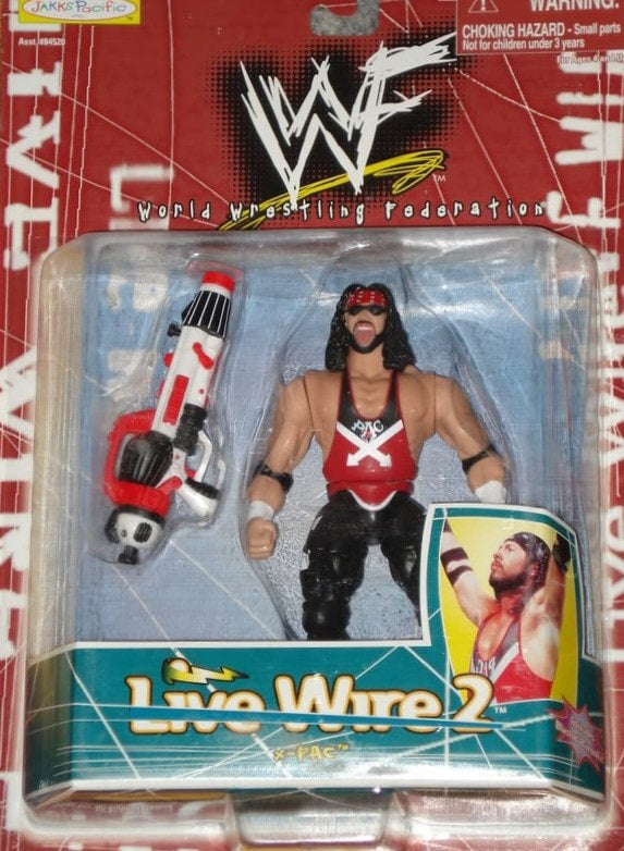 1999 WWF Jakks Pacific Live Wire Series 2 X-Pac [Exclusive] Action & Toy Figures PWcatalog