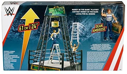 WWE Mattel Money in the Bank Playset [With Dean Ambrose] Action & Toy Figures PWcatalog