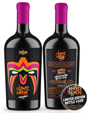 The Ultimate Warrior 2019 zinfandel wine