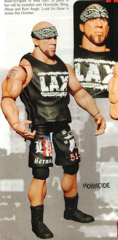 TNA/Impact Wrestling Marvel Toys TNA Wrestling Impact! 9 Hernandez [Unreleased] Action & Toy Figures PWcatalog