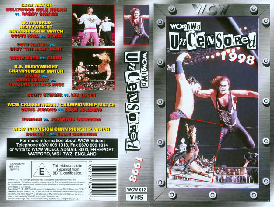 uncensored 1998 DVDs & Videos Pwcatalog