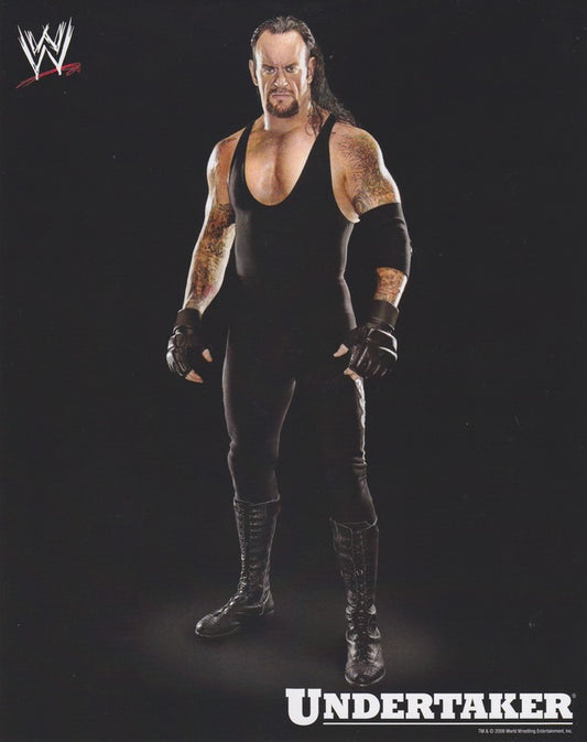 2008 Undertaker WWE Promo Photo