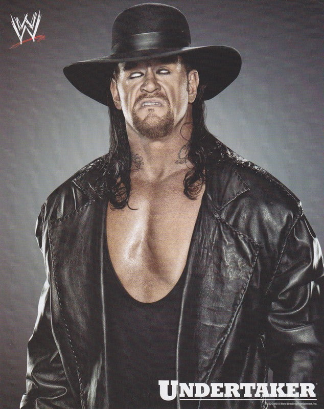 2010 Undertaker WWE Promo Photo