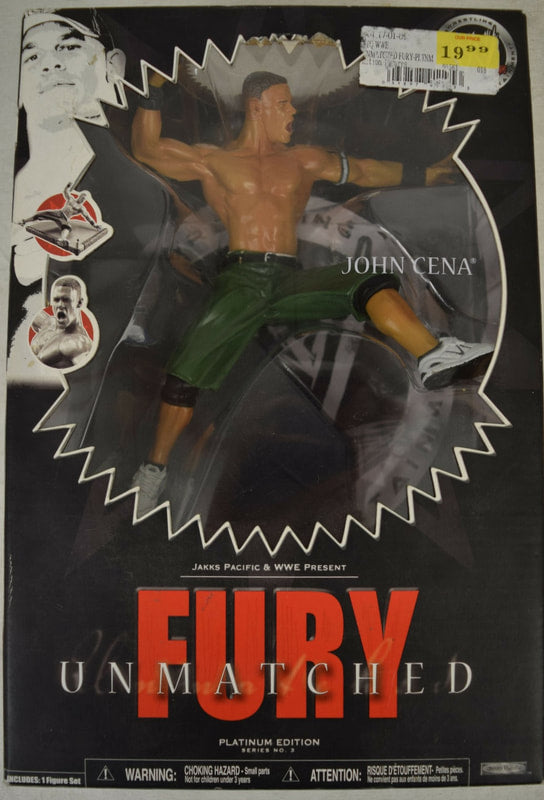 WWE Jakks Pacific Unmatched Fury 3 John Cena