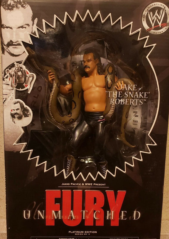 WWE Jakks Pacific Unmatched Fury 9 Jake "The Snake" Roberts Action & Toy Figures PWcatalog