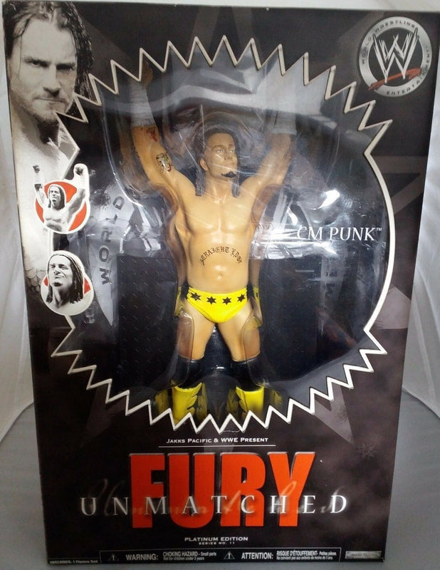 WWE Jakks Pacific Unmatched Fury 11 CM Punk