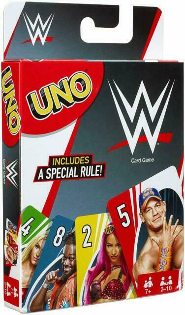 WWE Superstars UNO Card Game PWcatalog