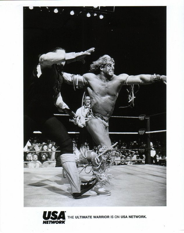 1991 USA NETWORK Ultimate Warrior vs. Undertaker PWcatalog
