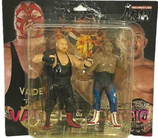 Pro-Wrestling NOAH Mogura House Multipack: Vader [With Championship] & Scorpio [With Blue Pants & Championship]