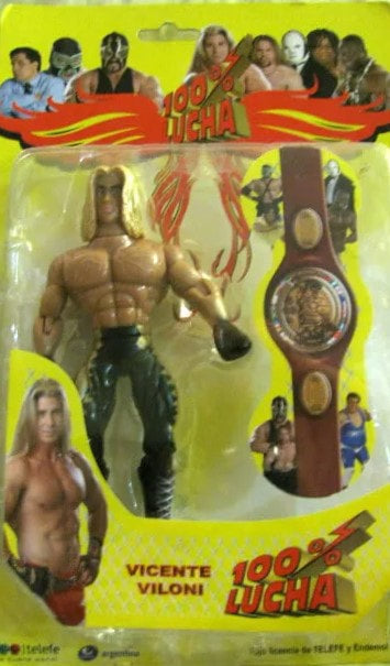 100% Lucha Telefe Vincente Viloni [With Black Tights] Action & Toy Figures PWcatalog