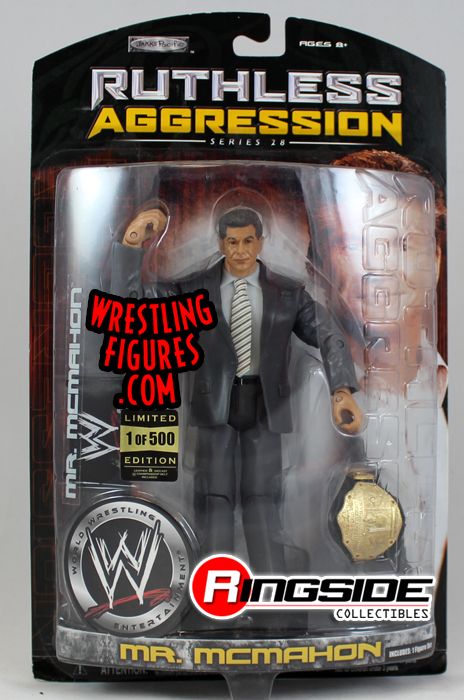 WWE Jakks Pacific Ruthless Aggression 28 Mr. McMahon [Chase] Action & Toy Figures PWcatalog