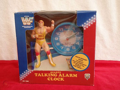 WWF Hulk Hogan alarm clock Watches PWcatalog