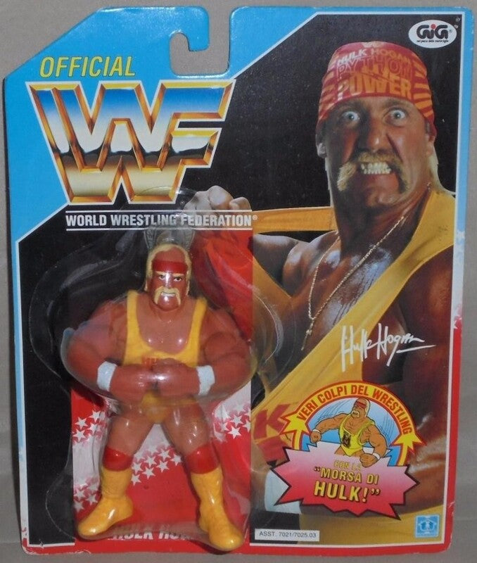 WWF Hasbro 2 Hulk Hogan with Hulkster Hug! Action & Toy Figures PWcatalog