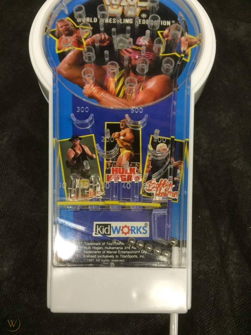 WWF Action Handheld Pinball