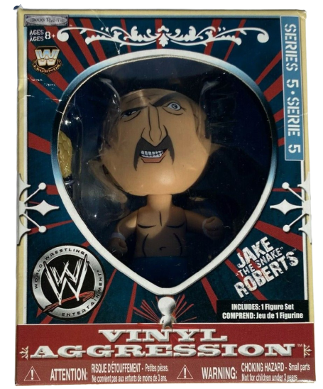 WWE Jakks Pacific Vinyl Aggression 5 Jake "The Snake" Roberts