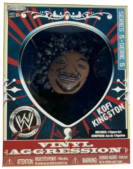 WWE Jakks Pacific Vinyl Aggression 5 Kofi Kingston